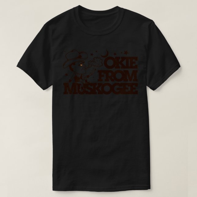 Camiseta Okie De Muskogee (Frente do Design)