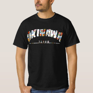 Camiseta Okinawa Bingata Island Design