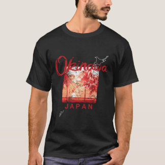 Camiseta Okinawa Japão - Viagens vintage retrô japonesa