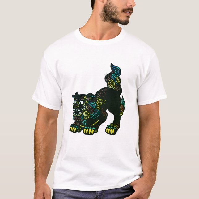 Camiseta Okinawa Shisa Men (Frente)