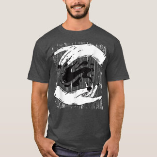 Camiseta Okkult Witcher Hands Witches Tarot Gothic Witch Wi