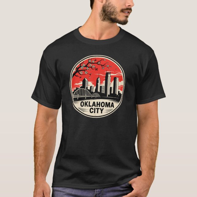 Camiseta Oklahoma City Oklahoma USA (Frente)