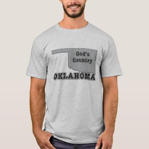 Camiseta Oklahoma é o PAÍS do DEUS