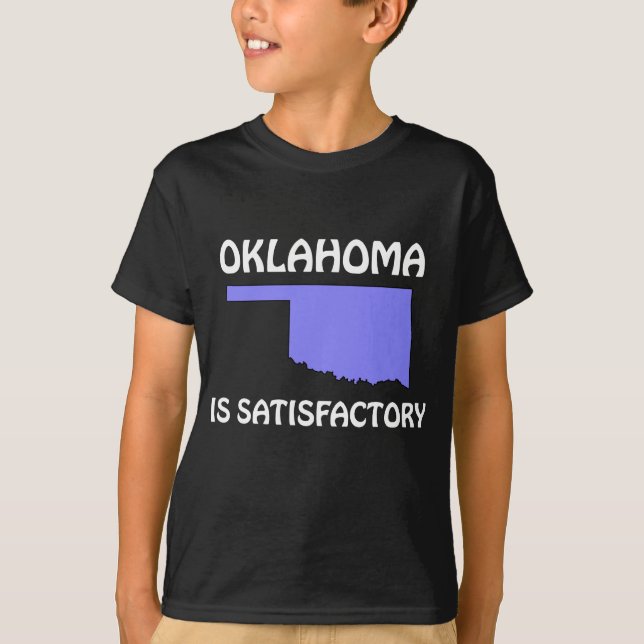 Camiseta Oklahoma - É Satisfatório (Frente)