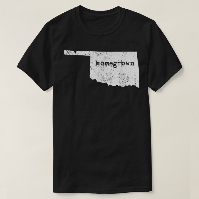 Camiseta Oklahoma Home State Homegrown  (Frente do Design)