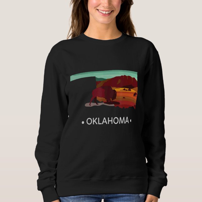 Camiseta Oklahoma O Estado Mais Cedo (Frente)