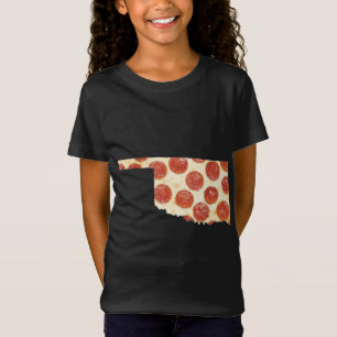 CAMISETA OKLAHOMA PIZZA PEPPERONI PIZZA ESTADO