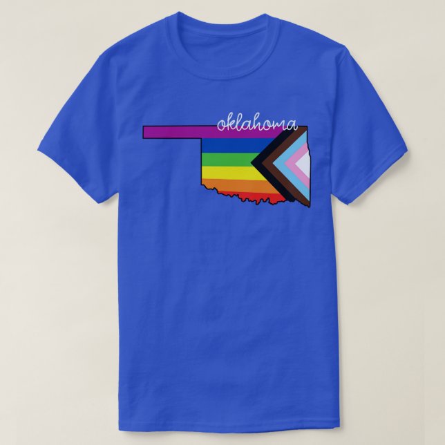 Camiseta Oklahoma Pride (Frente do Design)