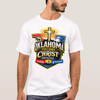 Camiseta Oklahoma segue Cristo oficialmente