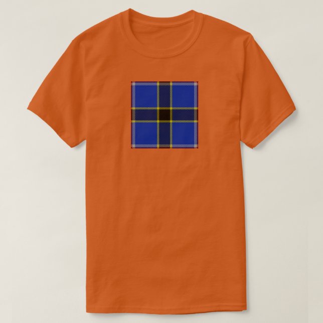 Camiseta Oklahoma State Tartan (Frente do Design)