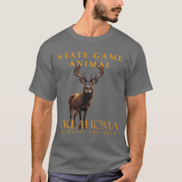 Camiseta Oklahoma Territory Game Animal The Whitetail Deer