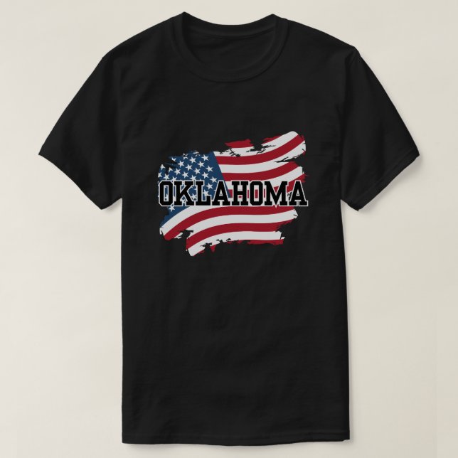 Camiseta Oklahoma USA (Frente do Design)