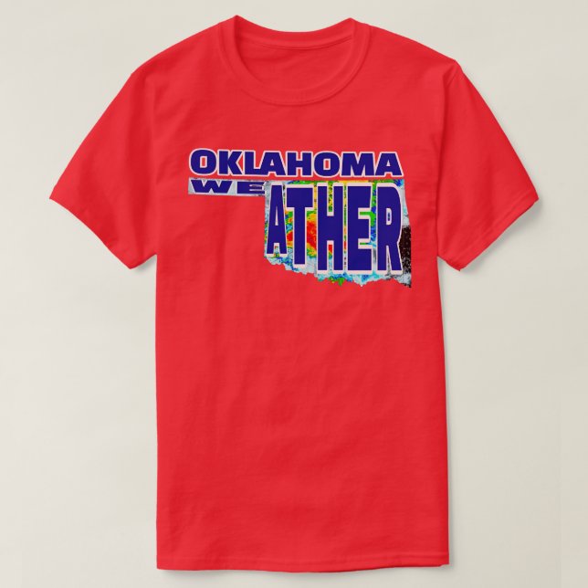 CAMISETA OKLAHOMA WEATHER (Frente do Design)