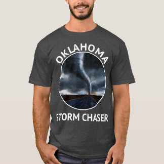 Camiseta OKLAHOMA Weather Storm Tornado Furacão Chaser