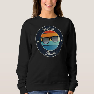 Camiseta Okoboji Iowa Ia Vacation Souvenir Sunglass Sunse