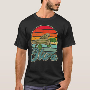Camiseta Okra Vegetal Marshmallow Vegetariana