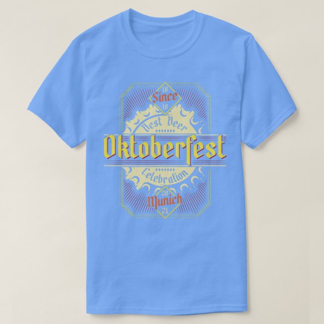 Camiseta Oktoberfest 2021 Festival de Cerveja Alemão Beer F (Frente do Design)
