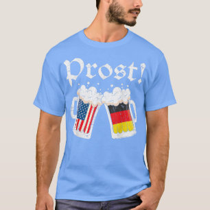 Camiseta Oktoberfest 2022 American Flag Beer Prost