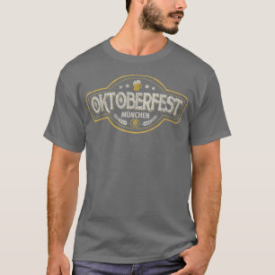 Camiseta Oktoberfest Bavarian Munique German Beer Bier Drin