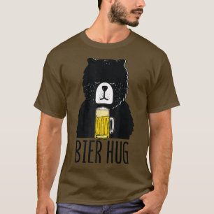 Camiseta Oktoberfest Bier Bear Bear Hug Beer Par Alemão