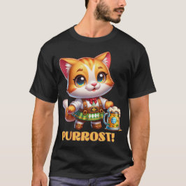 Camiseta Oktoberfest Cat Prost!