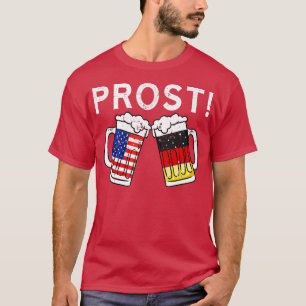 Camiseta Oktoberfest Men Women American German Flag Beer Pr