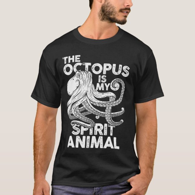 Camiseta Oktopus espiritual (Frente)