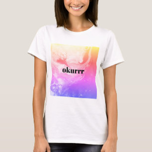 Camiseta okurr design kardashian divertido! citação