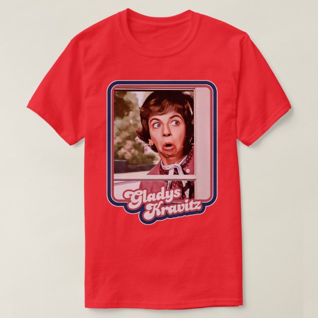 Camiseta Ol Nosy Gladys Kravitz (Frente do Design)
