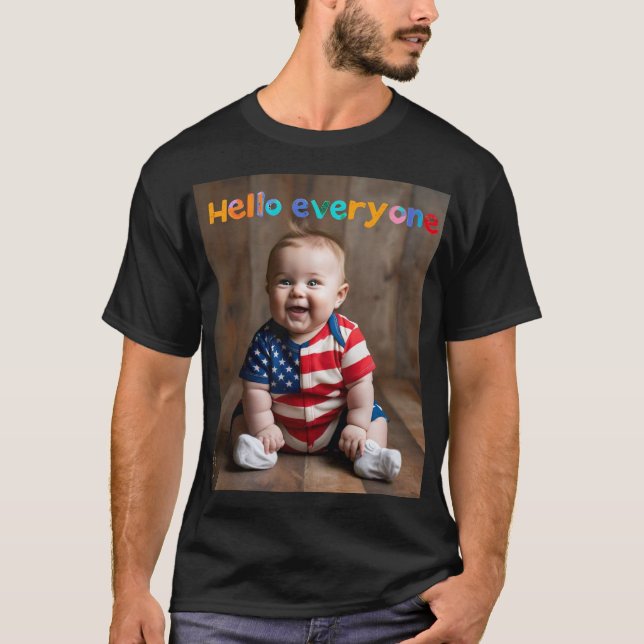 Camiseta Olá (Frente)