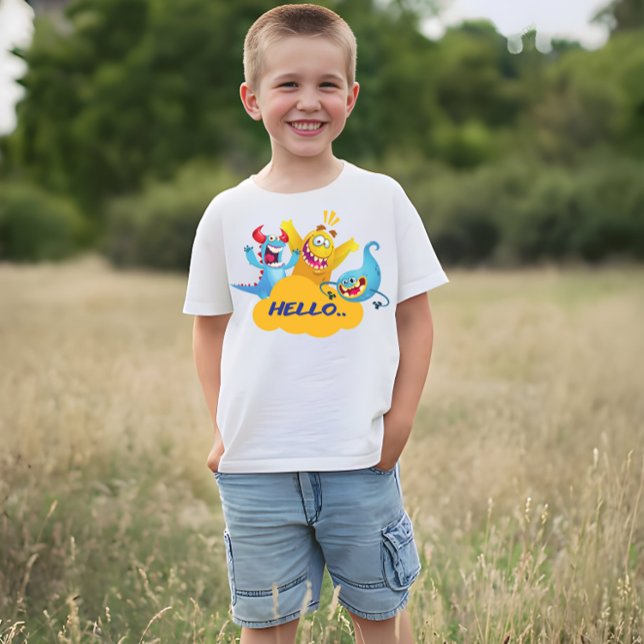 Camiseta Olá (Criador carregado)