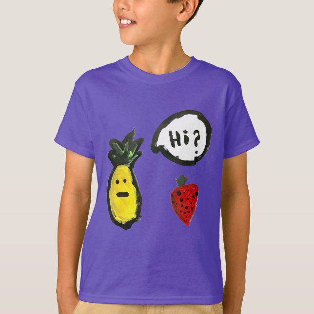 Camiseta "Olá?" (Frente)