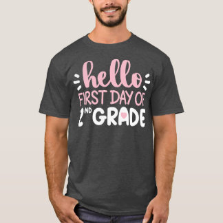 Camiseta Olá 1º dia da equipe de segundo 2º Squ