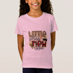 Camiseta Olá, 2022 Pequena Senhorita Ano Novo