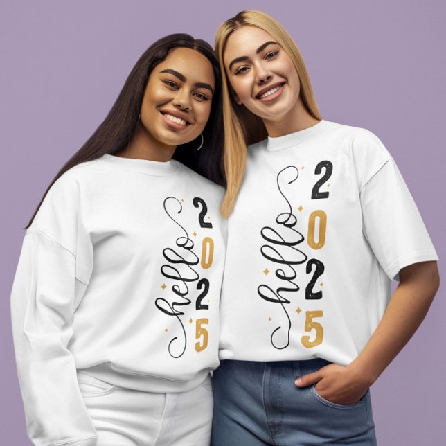 Camiseta Olá 2025 (Criador carregado)