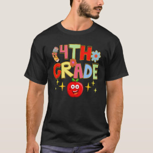 Camiseta Olá 4ª Série Equipe da Quarta Série De Volta à Esc