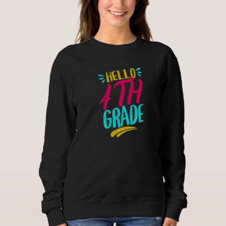 Camiseta Olá 4ª Série Primeiro Dia De Aula Professor De Vol