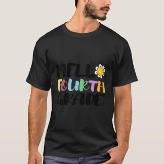 Camiseta Olá, 4º ano de volta à escola