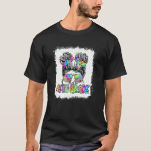 Camiseta Olá, 4.º ano, Meninas de Arma, Tie Dye