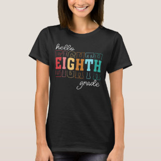 Camiseta olá 8ª série