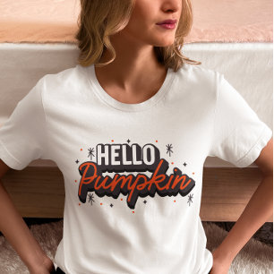 Camiseta Olá Abóbora