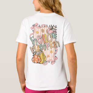 Camiseta Olá Abóbora Estação Outonal