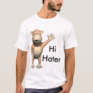Camiseta Olá! aborrecedor do adeus do aborrecedor