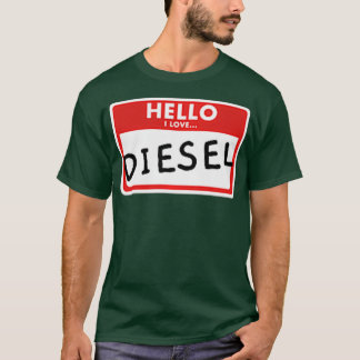 Camiseta Olá Adoro Diesels Diesel Roll Carvão 4X4