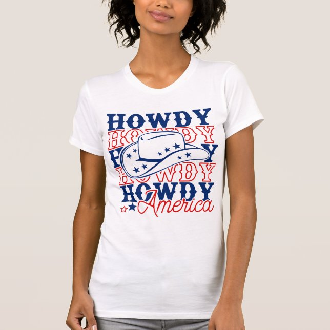 Camiseta Olá América (Frente)