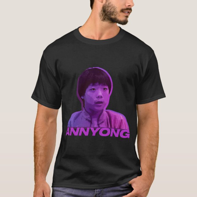 Camiseta Olá Annyong (Frente)