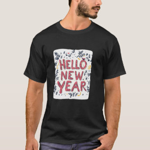Camiseta Olá Ano Novo, Hora de Celebrar o Look