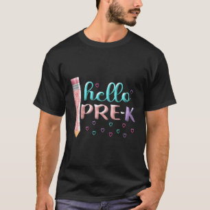 Camiseta Olá, Antes Do K, Vim Prek Primeiro Dia De Prek Gir