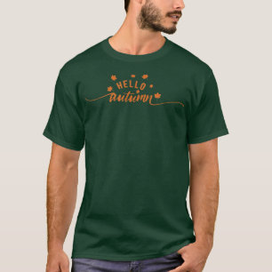Camiseta Olá Autumn Yellow deixa linda
