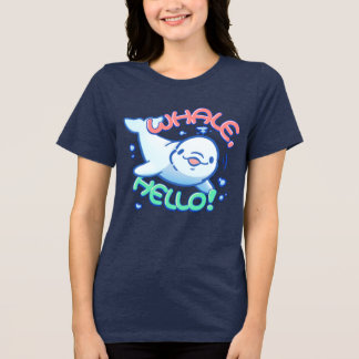 Camiseta Olá Baleia
